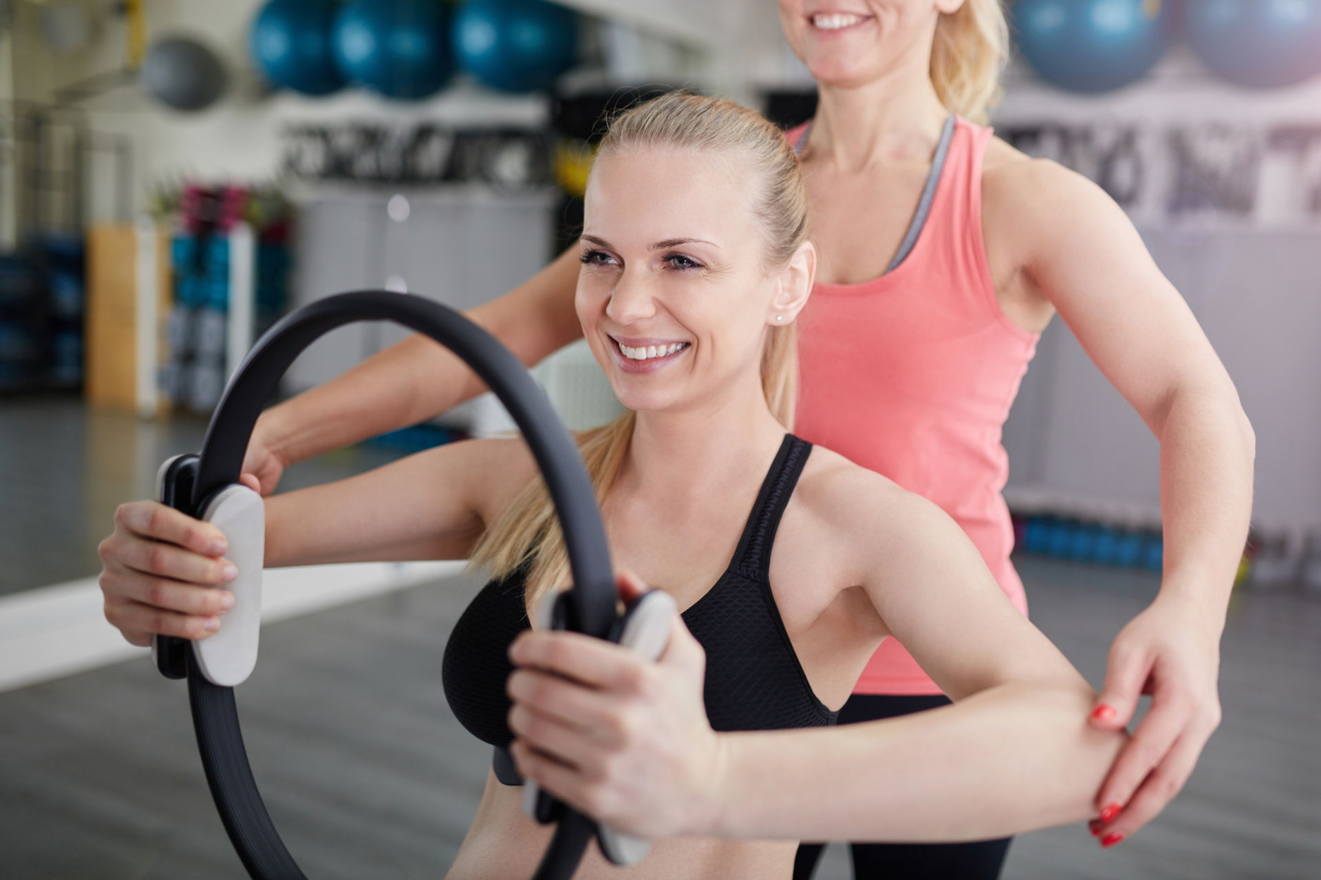 mit pilates ring abnehmen